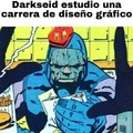 Darkseid licenciado en diseño gráfico