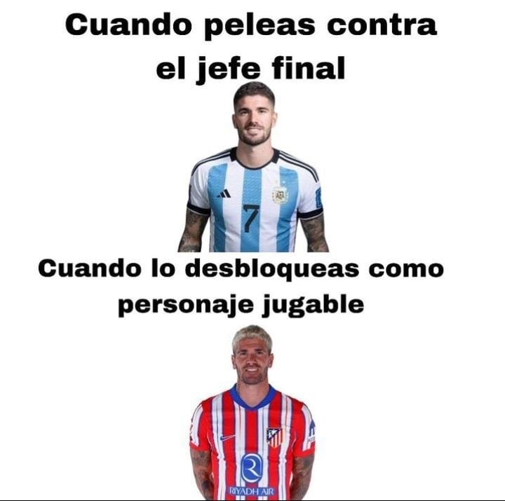 No puede ser tan malo en el atleti amigo - meme