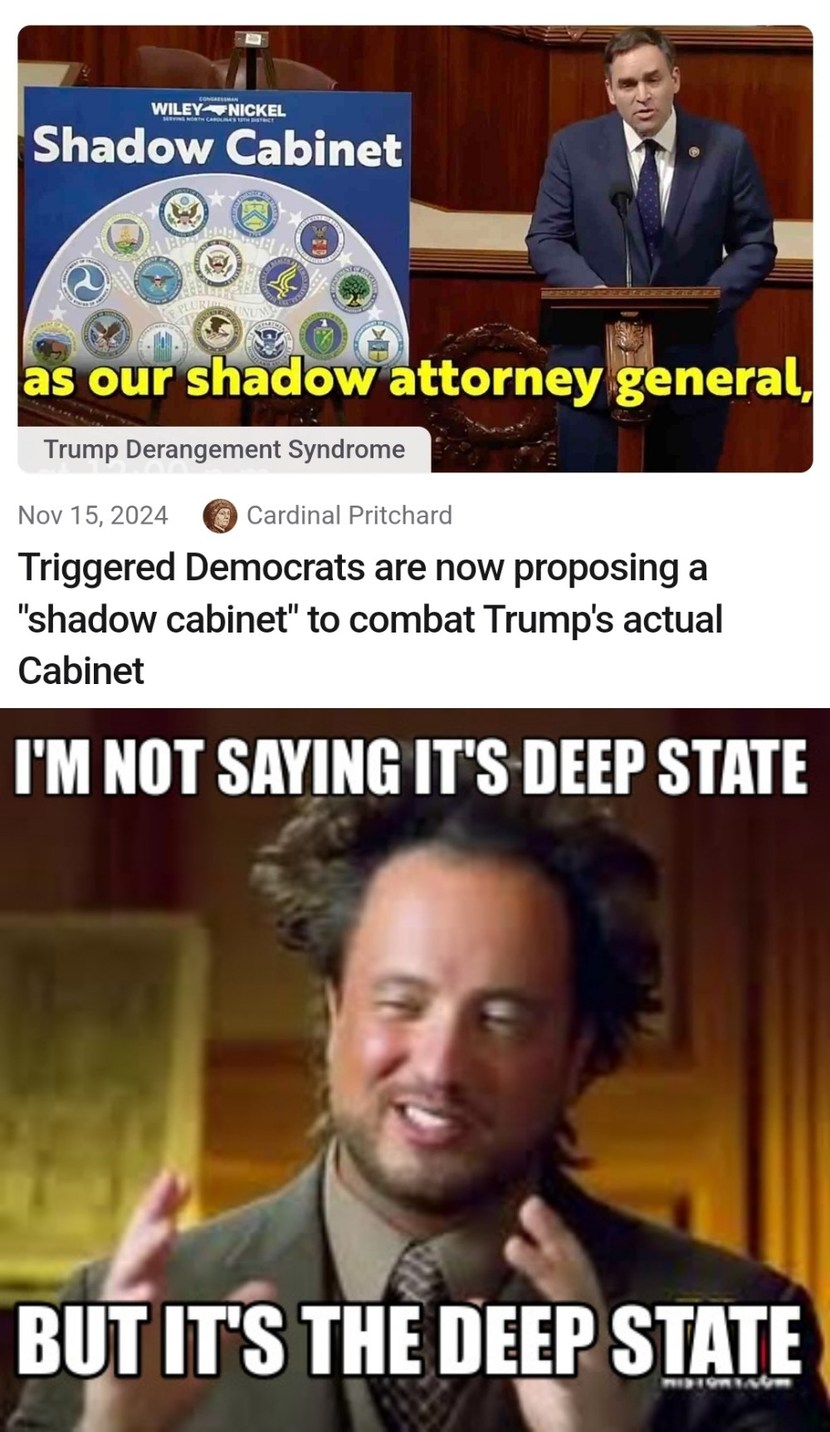 Democrats can't stand power being given back to the people. - meme