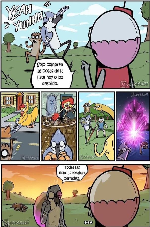 Solo les pedí una cosa - meme