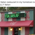 It's so Italian