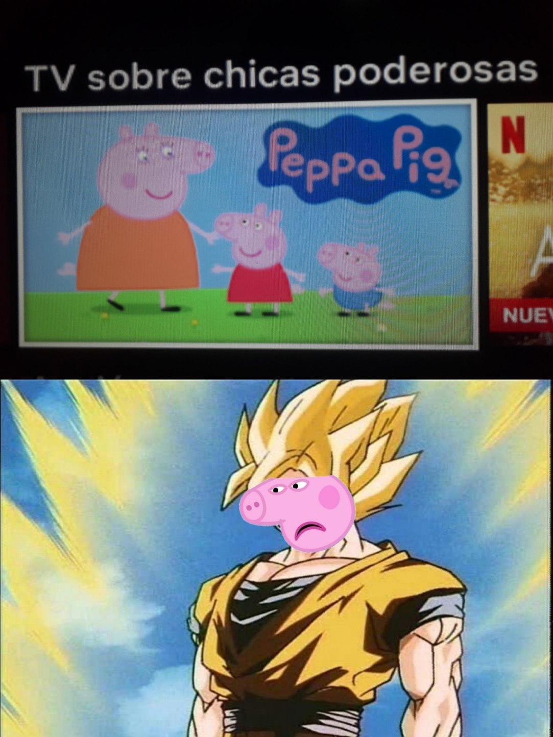 Peppa pig está en camino - meme