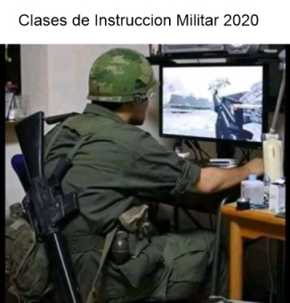 Clases de Intruccion Militar - meme