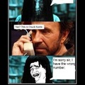 Monsters look under their bed for Chuck Norris!