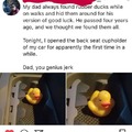 Wholesome duck.....