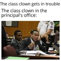 Class clown meme