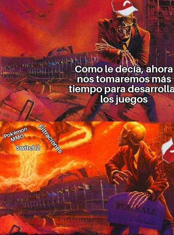 Nintendo tardando en sacar productos a medias - meme