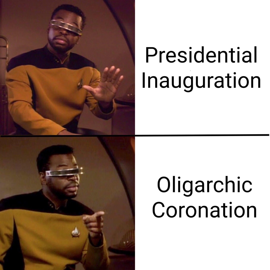 Oligarchic coronation - meme