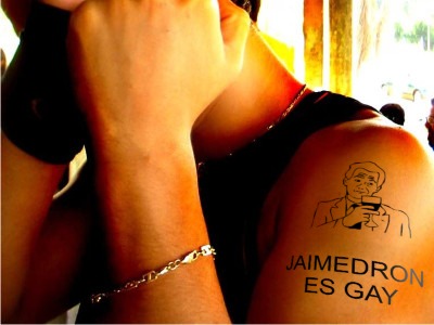jaimedron es gay :truehistory: - meme