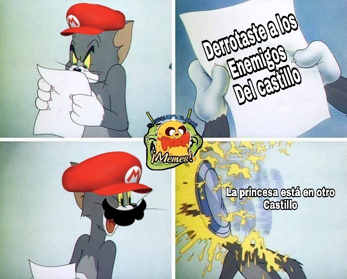Pobre Mario - meme