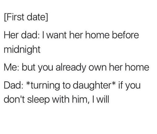 Girlfriend's dad - meme