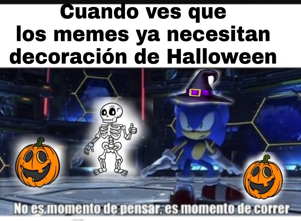 Se acerca Halloween - meme
