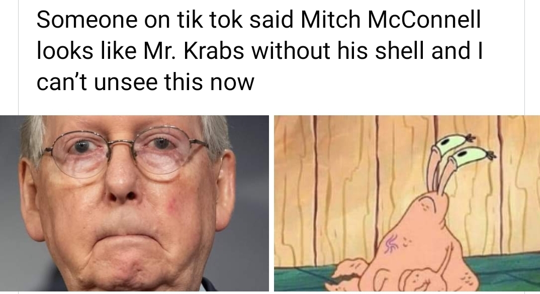 He IS mr krabs - meme