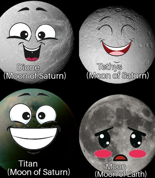 The Moon needs and actual name - meme