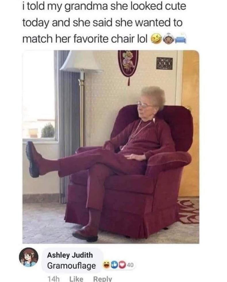 Wholesome chad grandma - meme