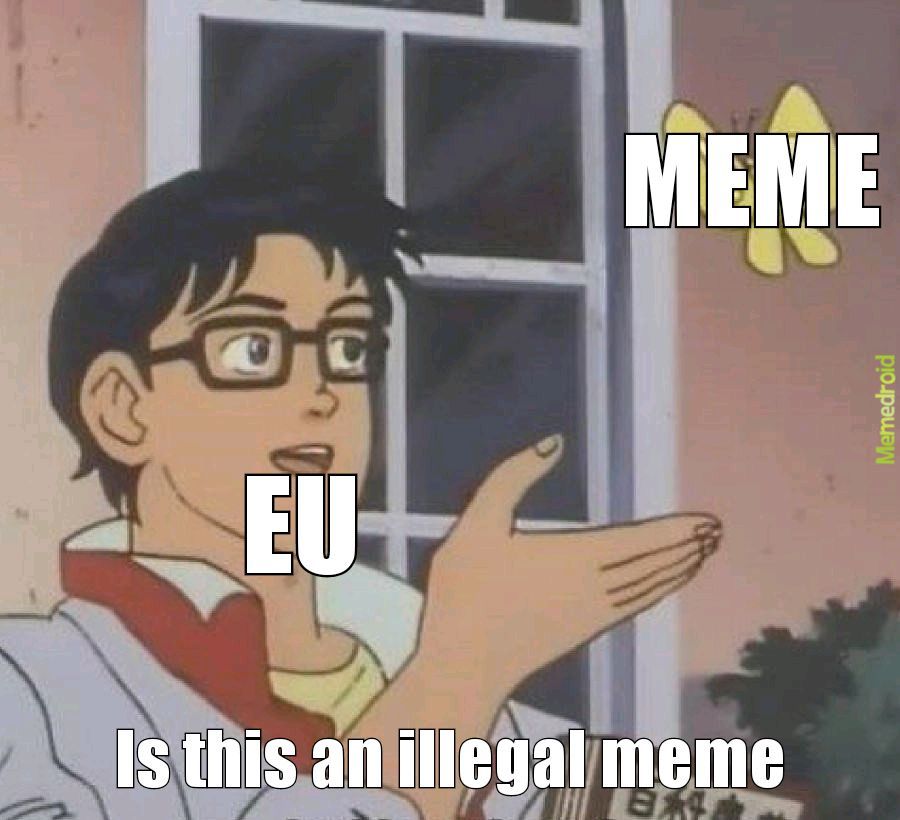 Why must the EU ban memes