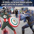 Captain America v.s Capitan Mexico