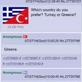 I prefer Greece.