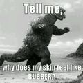 rubber monster..