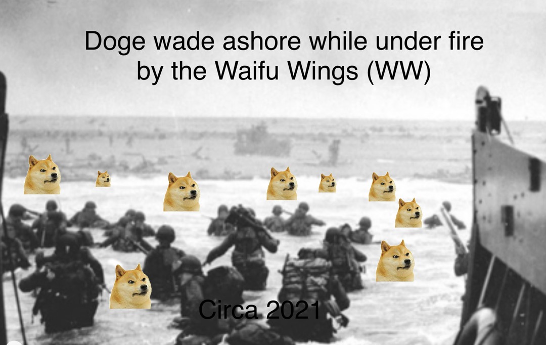 Instead of SS it’s WW - meme