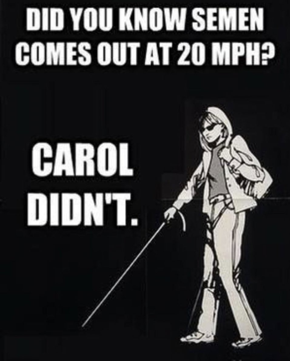 Poor Carol - meme