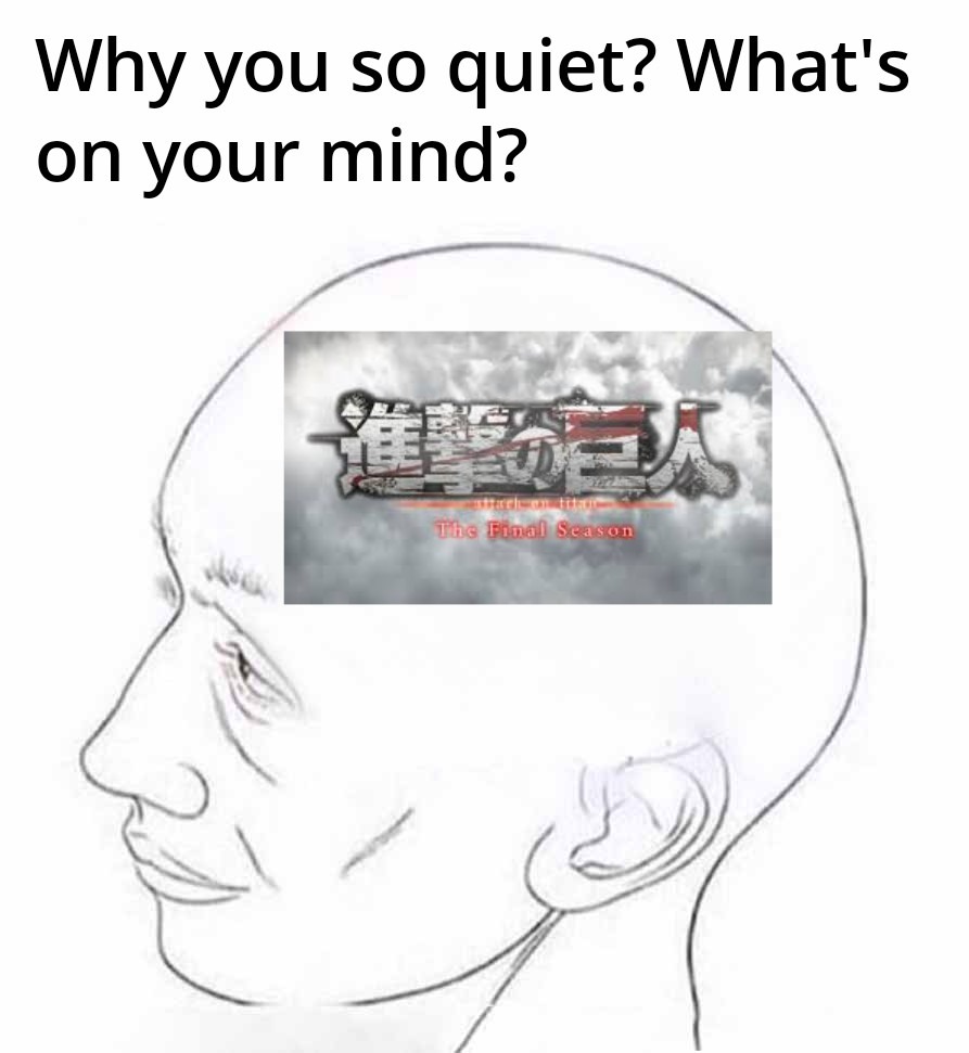 What am I thinking about? - meme