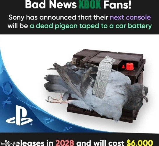 New Sony console - meme