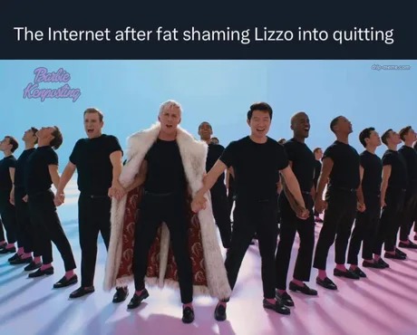 Internet was right about Lizzo - meme