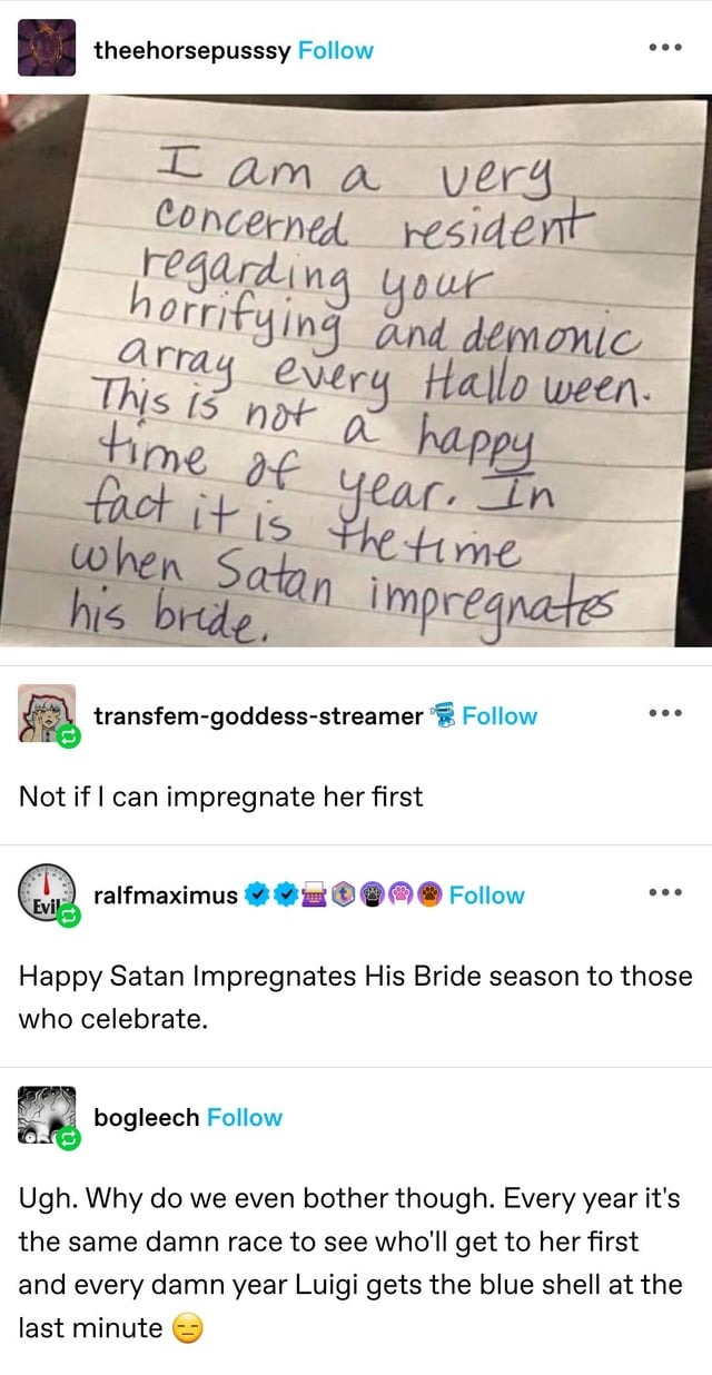 Dark Halloween meme 2024