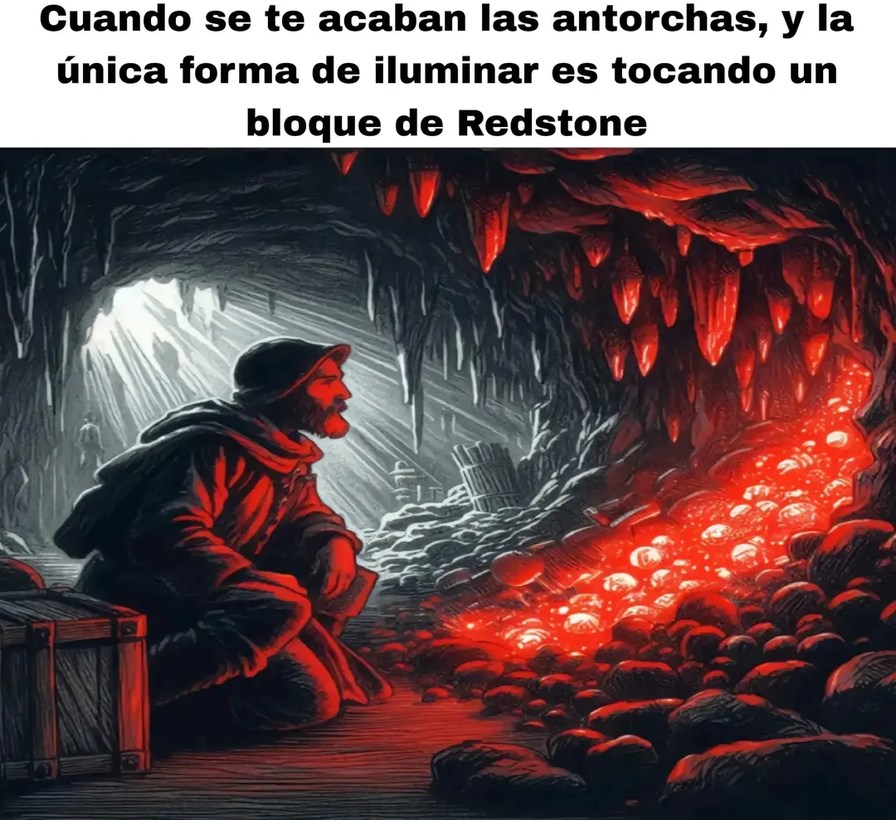 Jesse me explotó un creeper en la espalda - meme