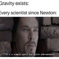 Gravity is just a theory