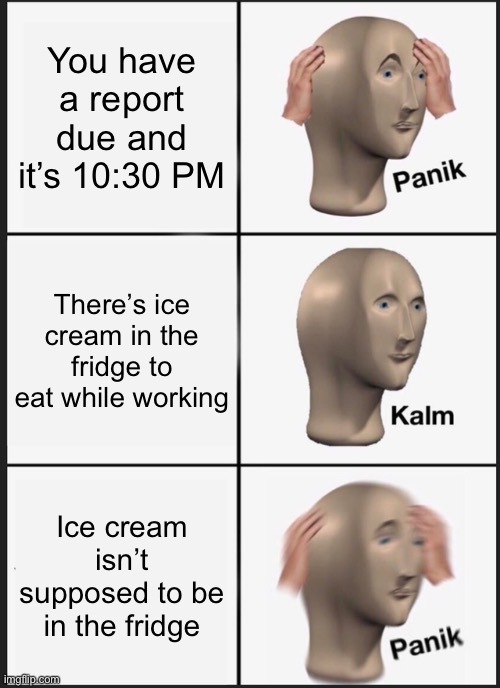 Ice cream - meme