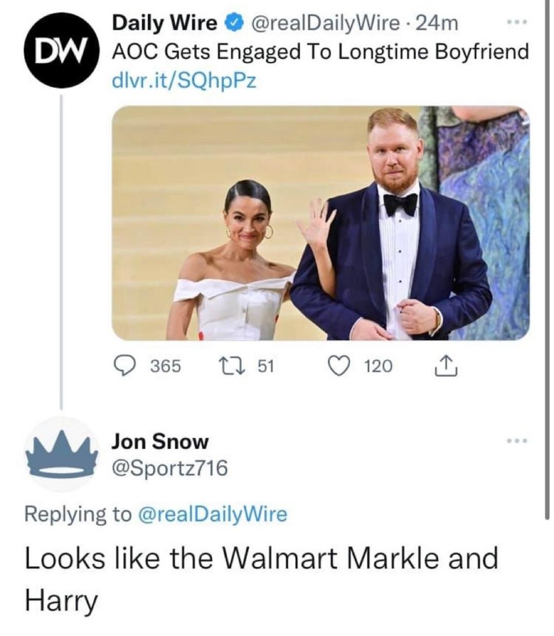 Looks like the Walmart Markle and Harry - meme