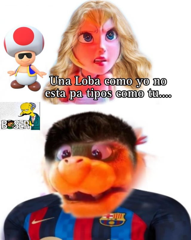 Mario bros ft Pique y shakira beef - meme