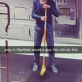 rich guy does work