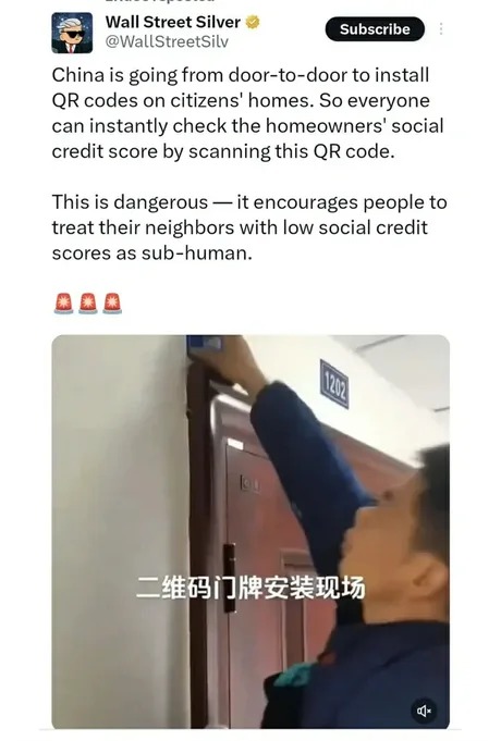 China home QR codes - meme