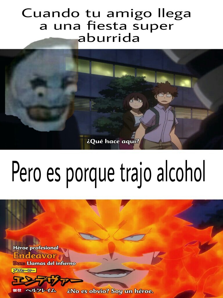 Ahora, todo esta bien. Porqué? Porque yo estoy aqui...a ctm me equivoqué - meme