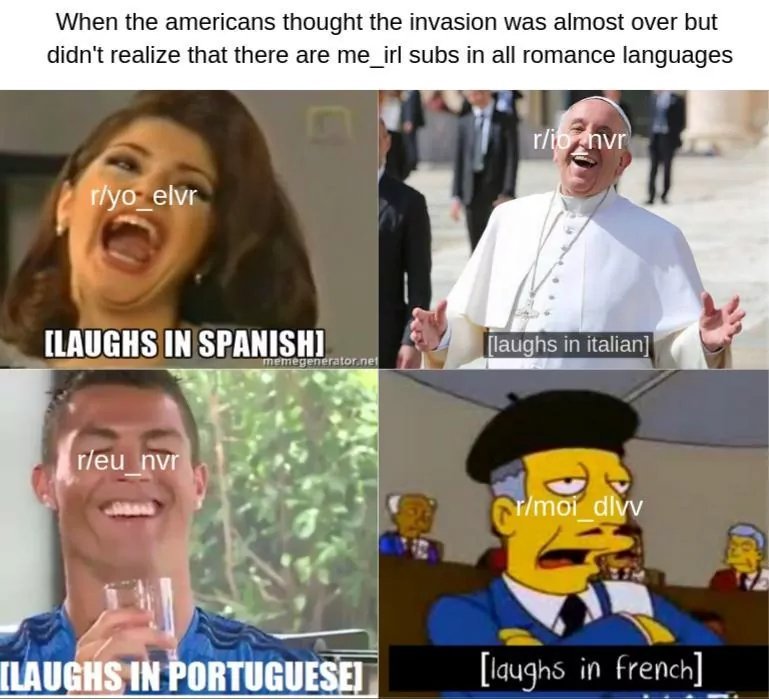 Laughing Italian Meme - Luisa Rowe