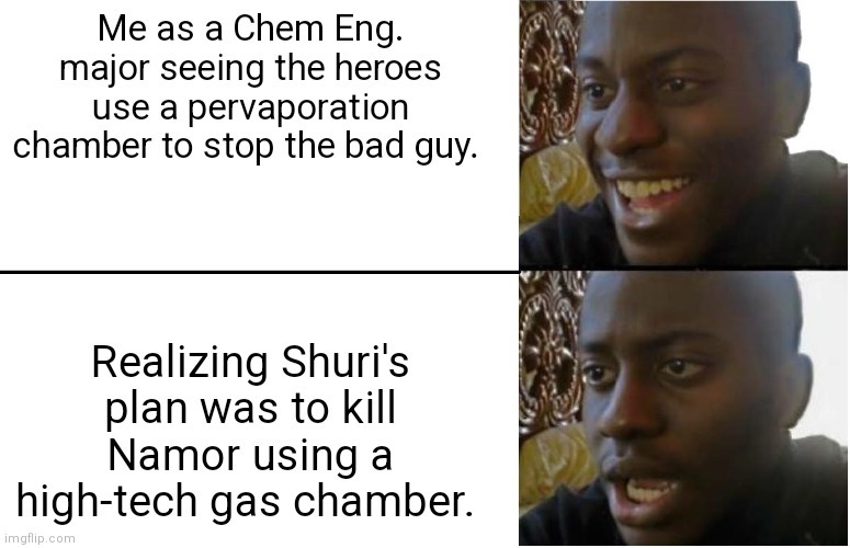 Shuri went full dark - meme