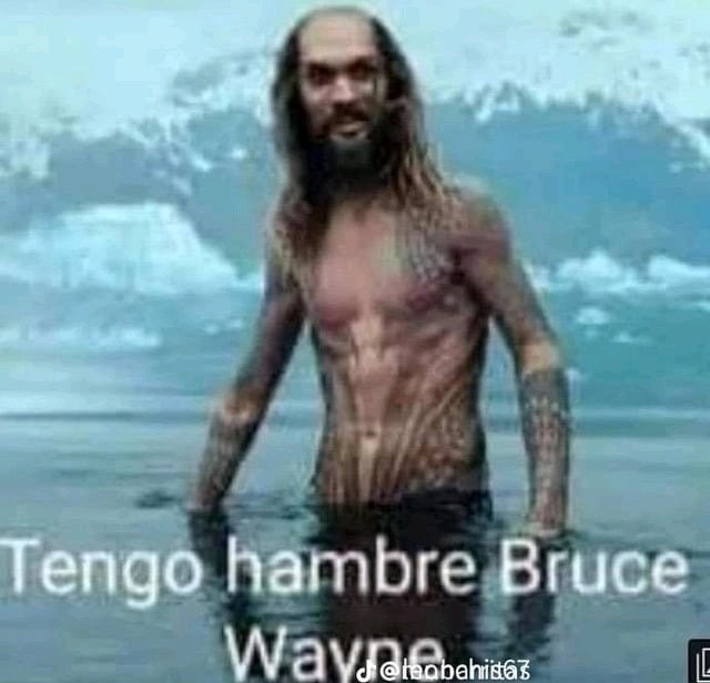 Aquaman se fue a Venezuela - meme