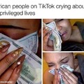 People on TikTok crying