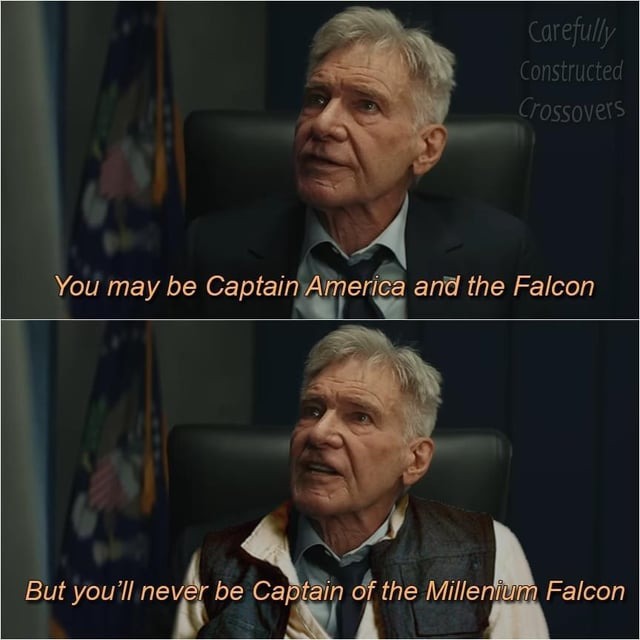 Harrison Ford Captain america 4 meme