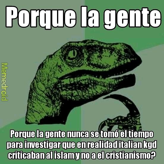Lo investigué - meme
