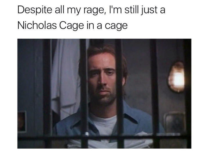 Cage Rage - meme
