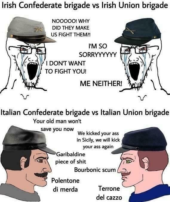 Bought to you by the Italian gang - meme