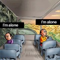 I'm alone