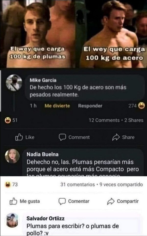 Un cerebro cada vez más grande - meme