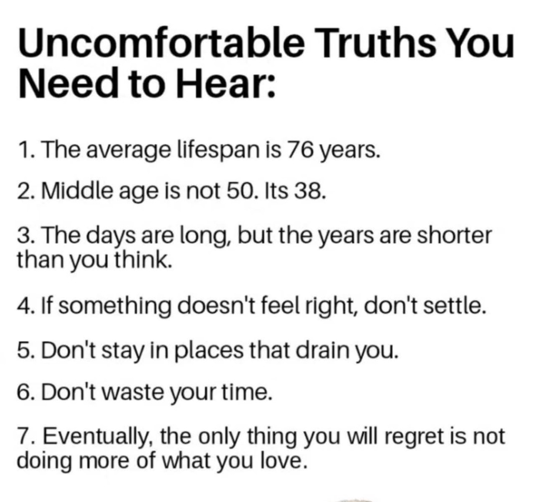 midlife wakeup call - meme