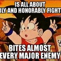 Goku is a friggin hypocrite