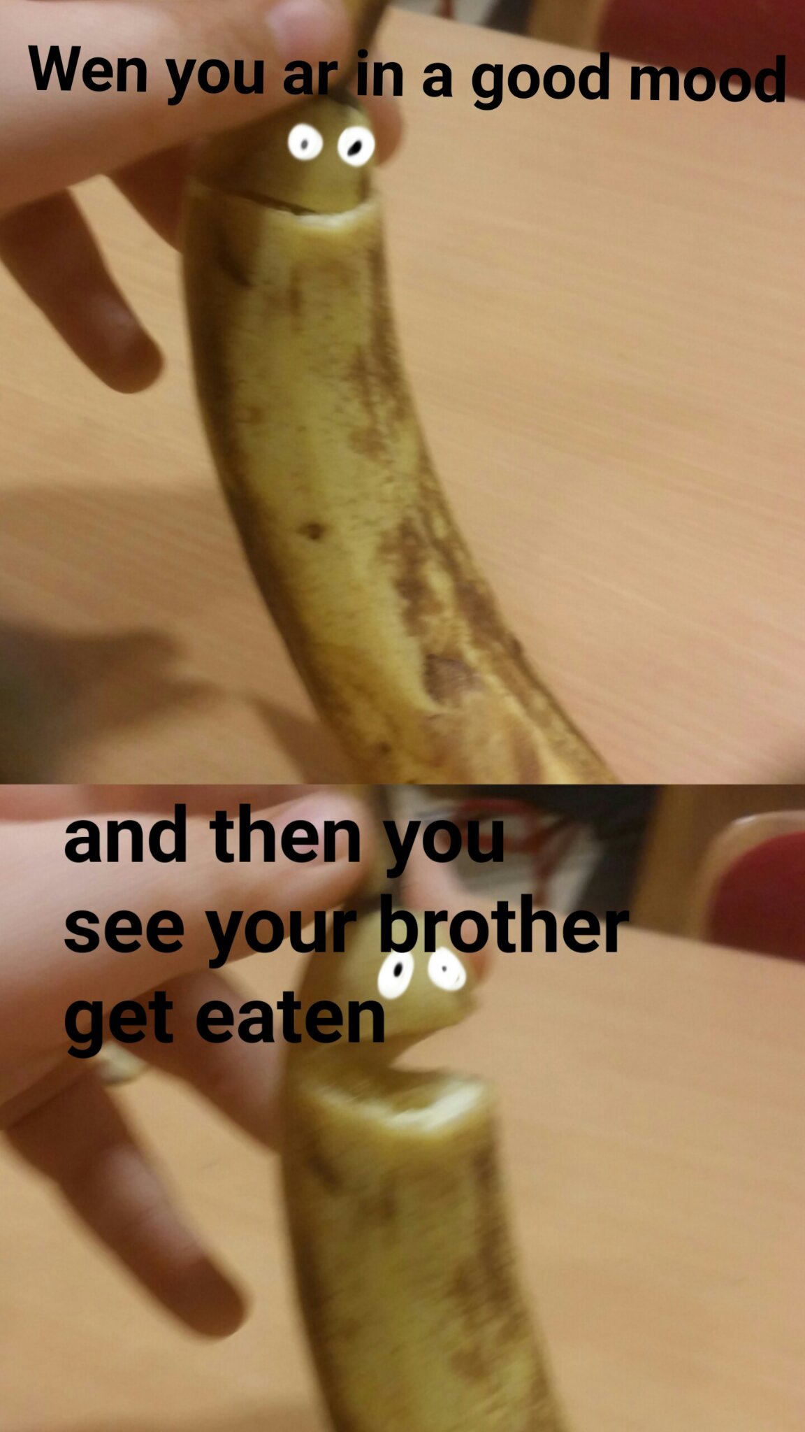 Banana life - meme